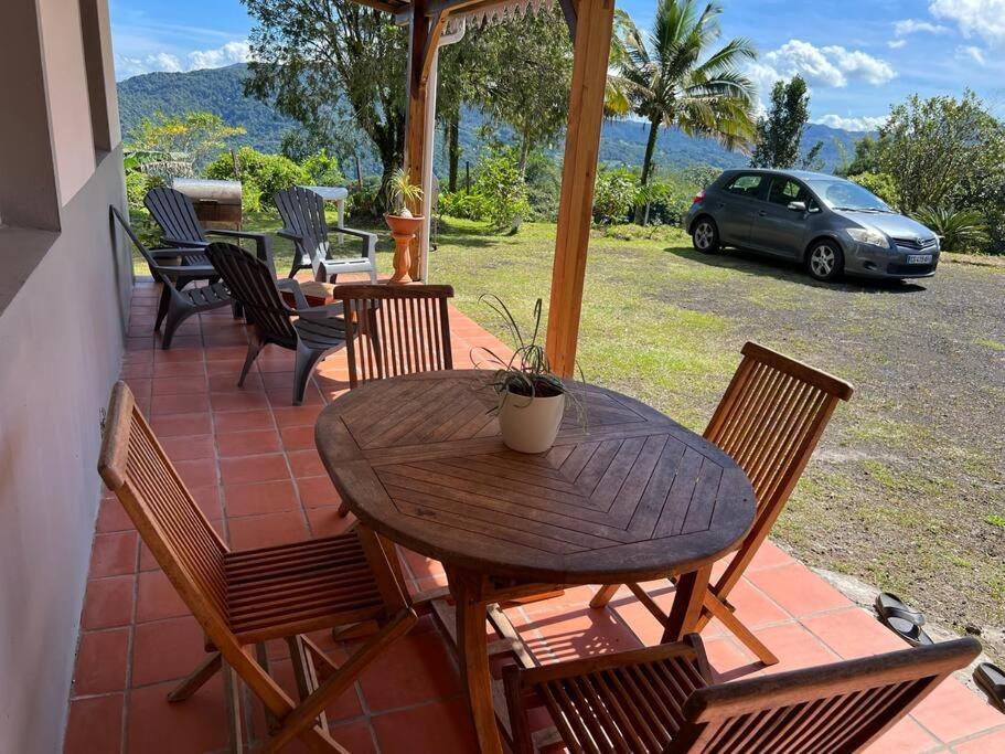 972B-Coin De Verdure Au Pied De La Montagne Pelee Le Morne-Rouge Екстериор снимка